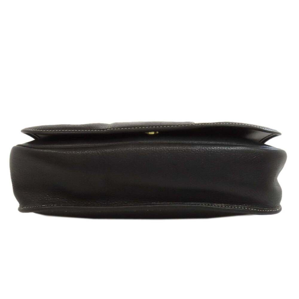CHRISTIAN DIOR Black Leather Shoulder Bag - Picture 4 of 11